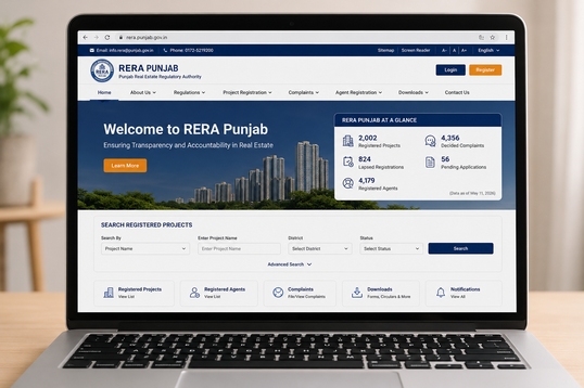 RERA Punjab Hit 2,002 Registered Projects as of May 11 — What the Pipeline Looks Like