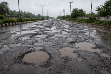 Kharar–Landran Road Faces Monsoon Test — What It Means for Mohali's Growth Areas