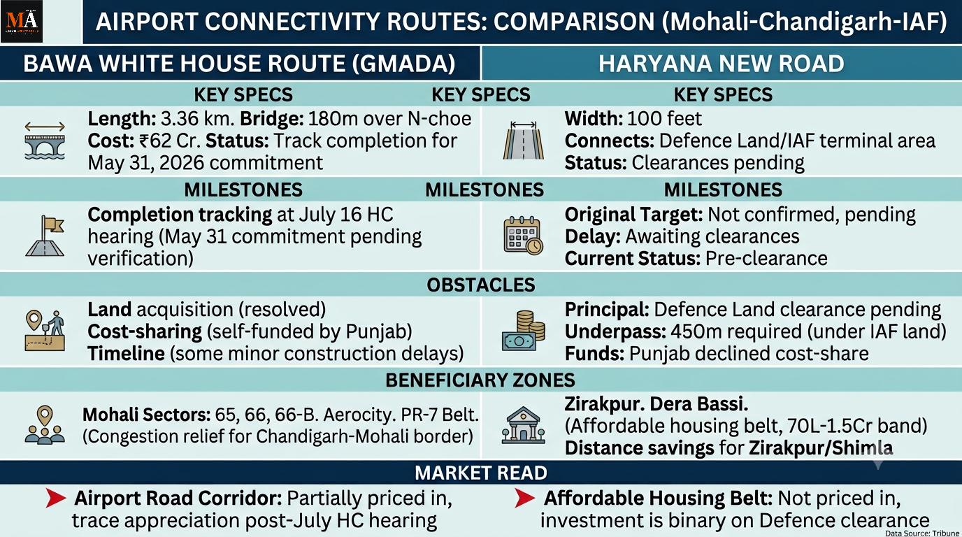 Buying a Home in Mohali? These New Airport Roads Could Boost Your Property Value