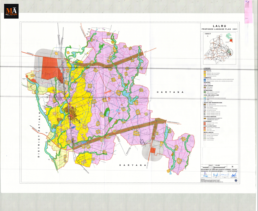 Lalru Master Plan: Zones, CLU and What to Check Before Buying