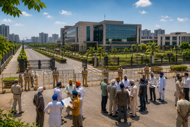 Mohali Police Detain Farmer Leaders Ahead of Aerotropolis Award Hearings