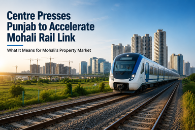 Rajpura–Mohali Rail Link: Progress, Delays, and the Real Estate Impact