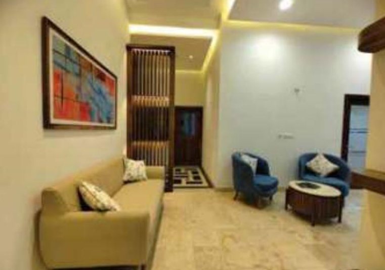 Living area, indicative interior