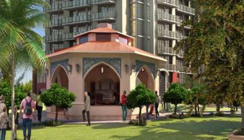 Garden pavilion, artist's impression